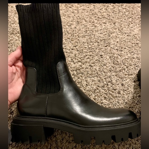 Zara knit lug boots - Picture 3 of 5